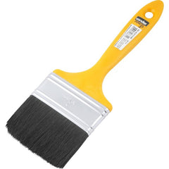 Pincel 3  Cerdas Pretas Cabo Plástico Tinta Esmalte Sintétic