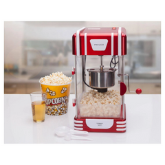 Pipoqueira Classic Retrô PPI04V Philco Vermelha Com Bandeja e Dosador 220V