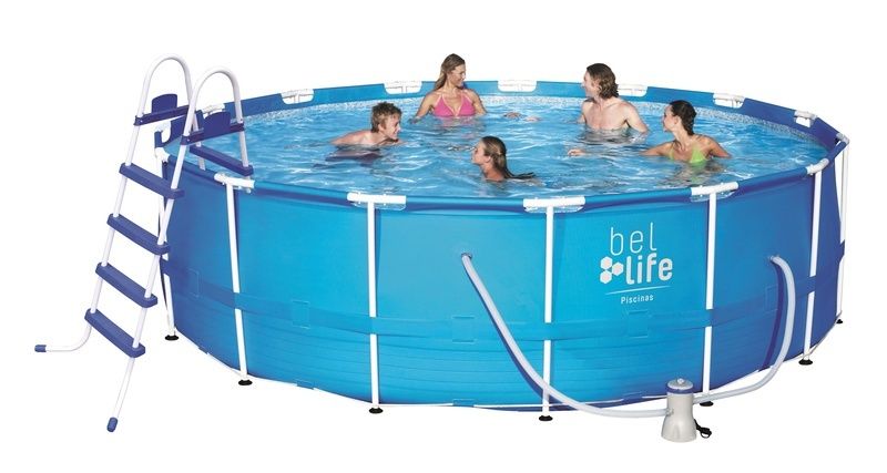 Piscina de Armação 16000 L com Kit Acessórios 127v Bel Lazer