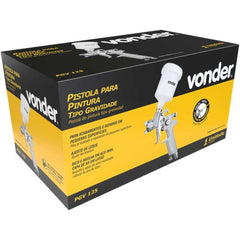 Pistola Pintura Gravidade 0,8mm 125ml Precisão PGV125 Vonder