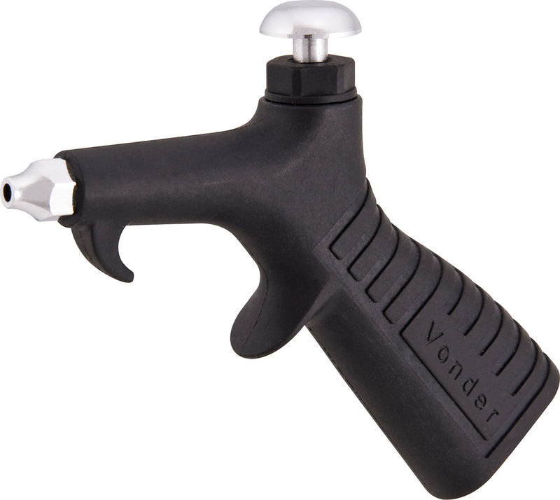 Pistola De Limpeza Ar Plástico Bico Curto Botão Pl006 Vonder