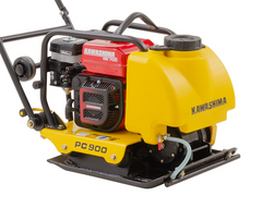Placa Vibratoria Compactadora Kws-Pc900 com Motor Ge700-O