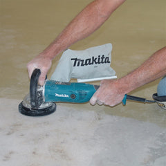 Plaina de Concreto de 125Mm Industrial 1400W Com Rebolo Chaves Coletor de Pó PC5000C 110V Makita