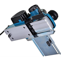 Plaina Elétrica 82Mm Industrial 1050W Conjunto Calibrador Guias 2 Facas Chave KP0810C 220V Makita