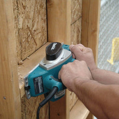 Plaina Elétrica 82Mm Industrial 620W Conjunto Calibrador Guia Faca Chave Soquete KP0800K 127V Makita