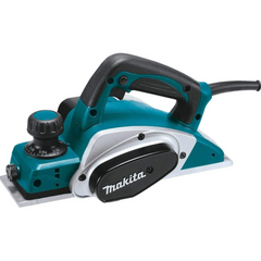 Plaina Elétrica 82Mm Industrial 620W Conjunto Calibrador Guia Faca Chave Soquete KP0800K 127V Makita