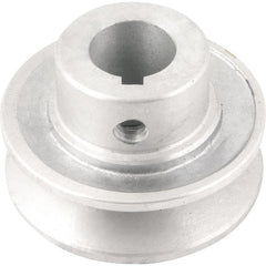 Polia Alumínio 1 Canal Perfil A 60mm com Furo 3/4" Vonder