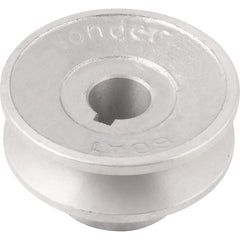 Polia Alumínio 1 Canal Perfil A 60mm com Furo 5/8" Vonder