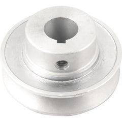 Polia Alumínio 1 Canal Perfil A 70mm com Furo 3/4" Vonder