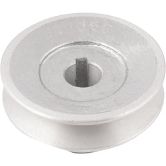 Polia Alumínio 1 Canal Perfil A 70mm com Furo 5/8" - Vonder