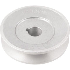 Polia Alumínio 1 Canal Perfil A 80mm com Furo 5/8" - Vonder