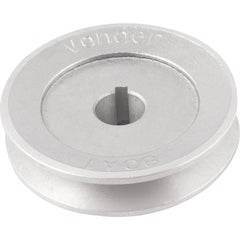Polia Alumínio 1 Canal Perfil A 90mm com Furo 3/4" - Vonder