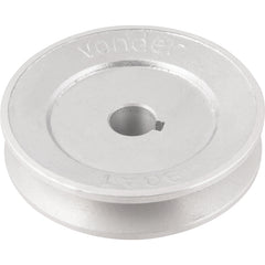 Polia Alumínio 1 Canal Perfil A 90mm com Furo 5/8" - Vonder