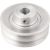 Polia Alumínio 2 Canais Perfil A 100mm com Furo 3/4" Vonder