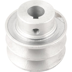 Polia Alumínio 2 Canais Perfil A 60mm com Furo 5/8" - Vonder