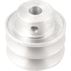 Polia Alumínio 2 Canais Perfil a 60mm c/ Furo 1/2'' Vonder
