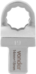 Ponta Estrela 19mm 14X18mm Para Torquímetro Vonder