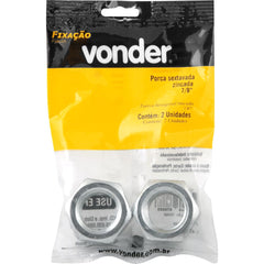Porca Sextavada de 7/8'' Rosca Unc Cartela c/ 2 peças Vonder