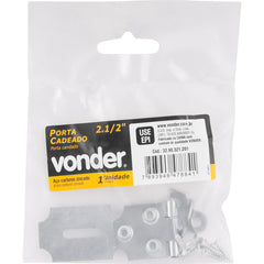 Porta Cadeado 4.1/2" zincado cartela com 1 peça Vonder