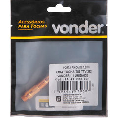 Porta Pinça de 1,6mm para Tocha Tig Ttv222 - Vonder