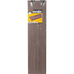 Prateleira Com Suporte Bico De Tucano 100x25 Nogal Marrom Me