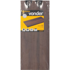 Prateleira Suporte Bico Tucano 60x25 Nogal Marrom Mes Vonder