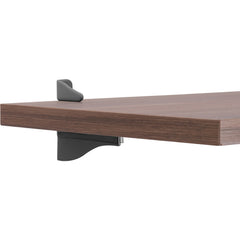 Prateleira Com Suporte Bico De Tucano 80x25 Nogal Marrom Mes