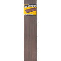 Prateleira Com Suporte Invisível 100x20 Nogal Marrom Mesclad
