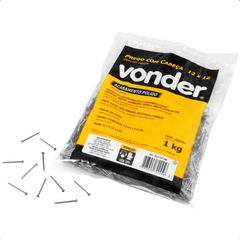 Prego com Cabeça 12 x 12" Polido 1 Kg Vonder