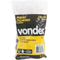 Prego telheiro 18x30 ardox polido com 1,0 kg Vonder