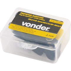 Protetor Auditivo Plug 14db Copolímero Cordão Ca10043 Vonder