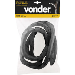 Protetor para cabos espiral 25mm com 2 metros preto Vonder
