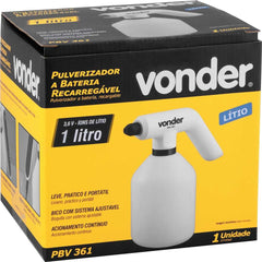 Pulverizador A Bateria 36 V Recarregável 1L Pbv 361 Vonder