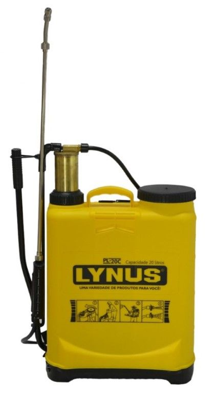 Pulverizador Manual Cilindro de Cobre 20 litros PL-20C Lynus - Guimepa
