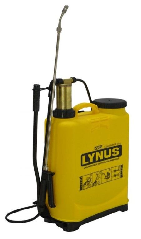 Pulverizador Manual Cilindro de Cobre 20 litros PL-20C Lynus - Guimepa