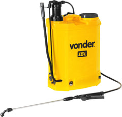 Pulverizador Costal 2 em 1 Manual/Bateria Lítio 18L Vonder