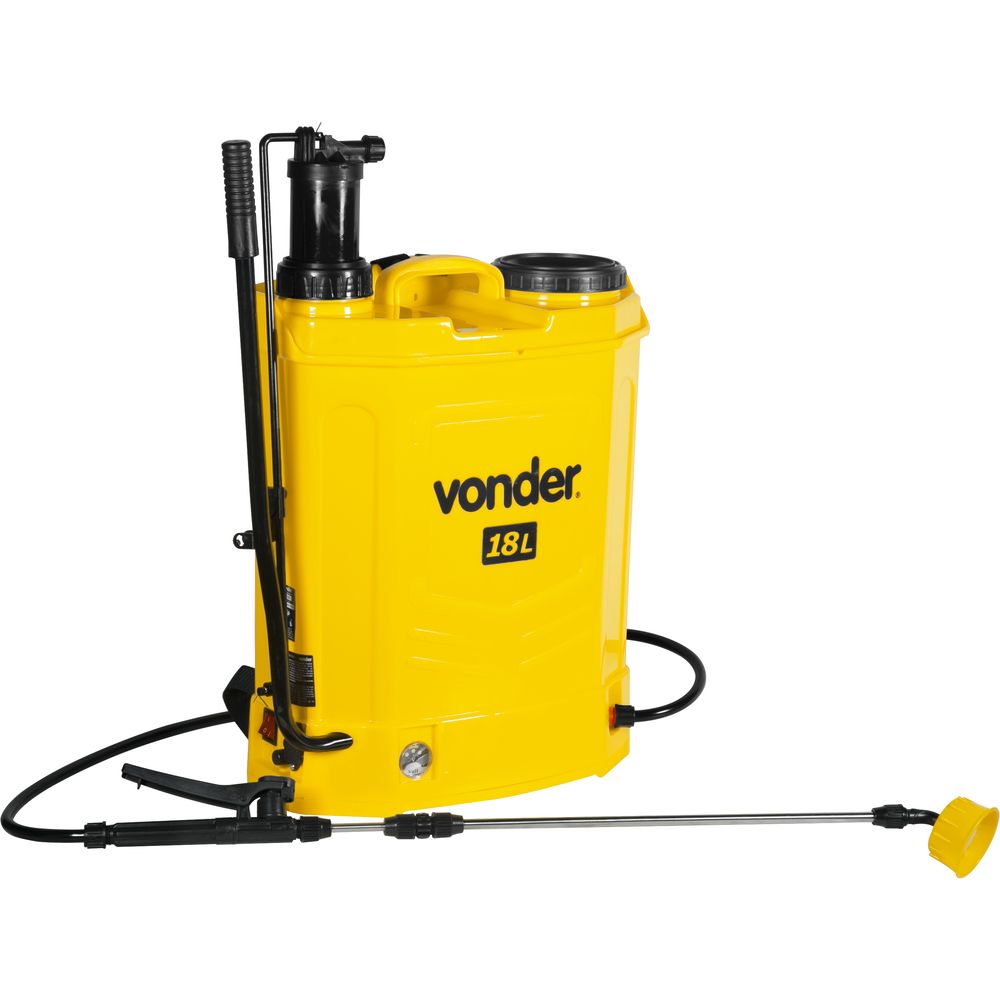 Pulverizador Costal 2 Em 1 Manual ou Bateria 18L Vonder