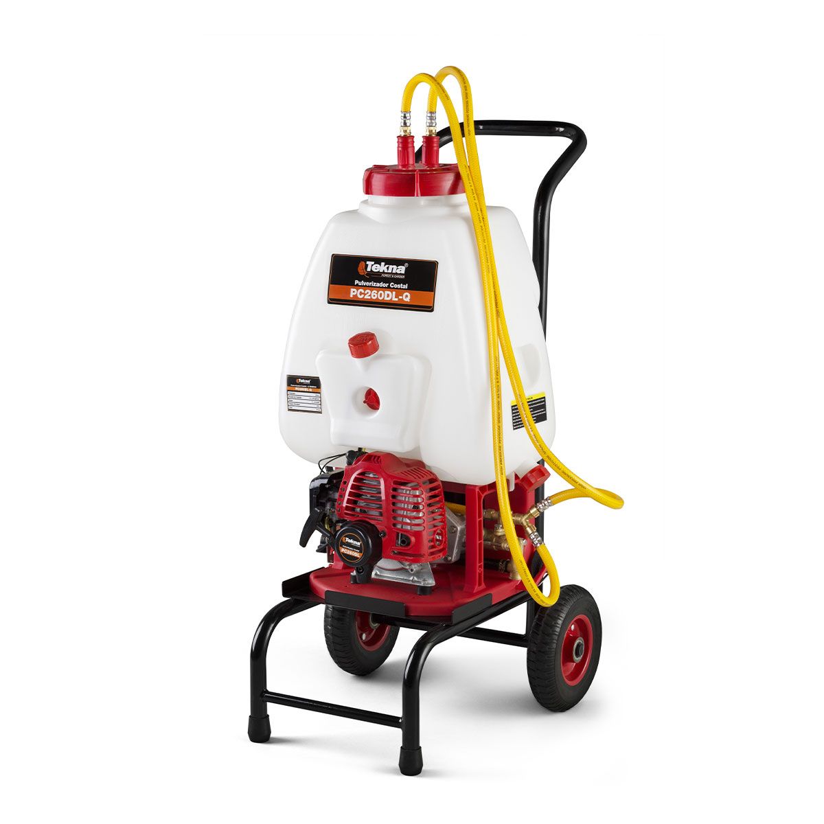 Pulverizador Costal Gass 25,4CC 2T 3-8Lpm 25L Tekna Pc260Dl