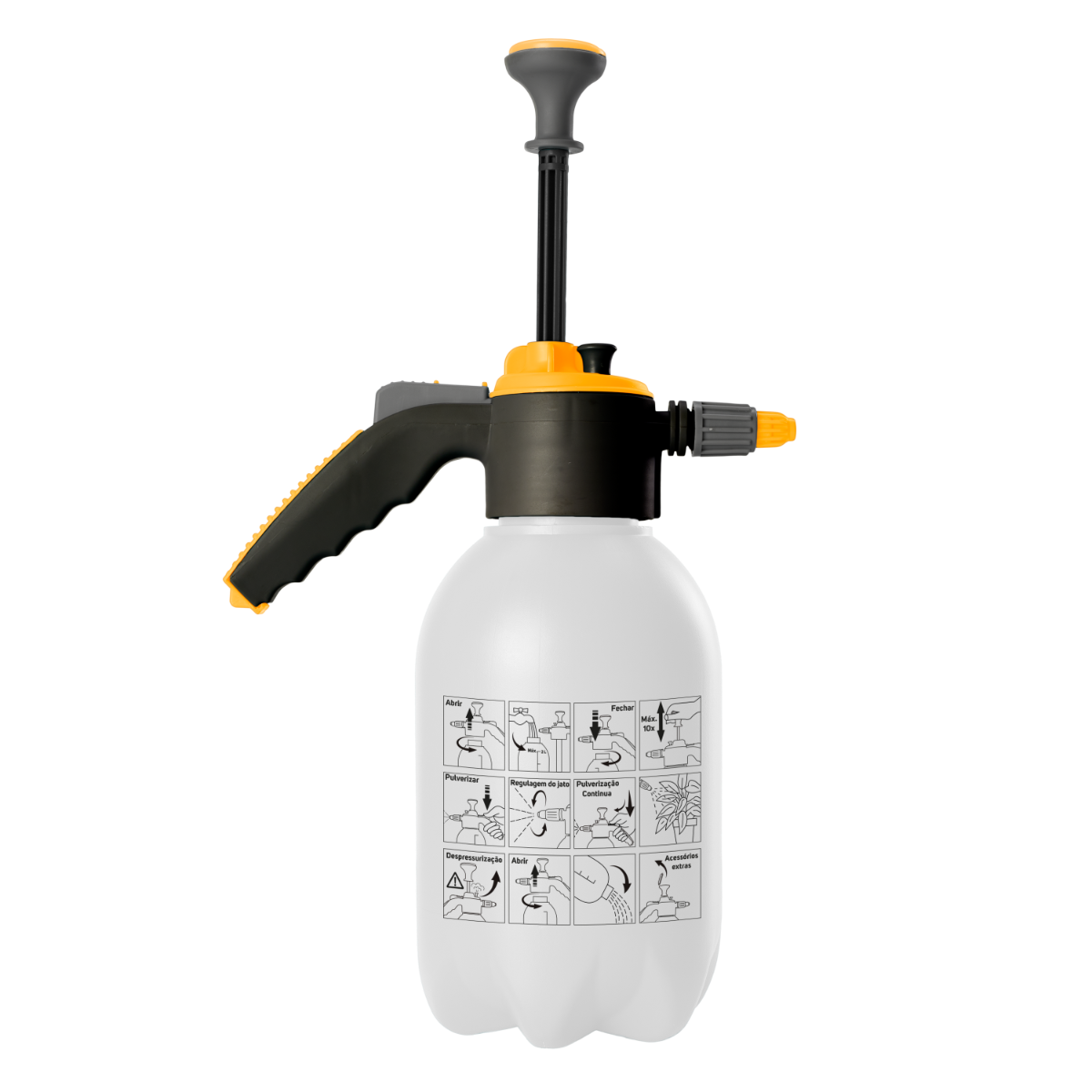 Pulverizador Manual 2L WAP Jato Regulável para Jardinagem e Aplicações Domésticas - Guimepa