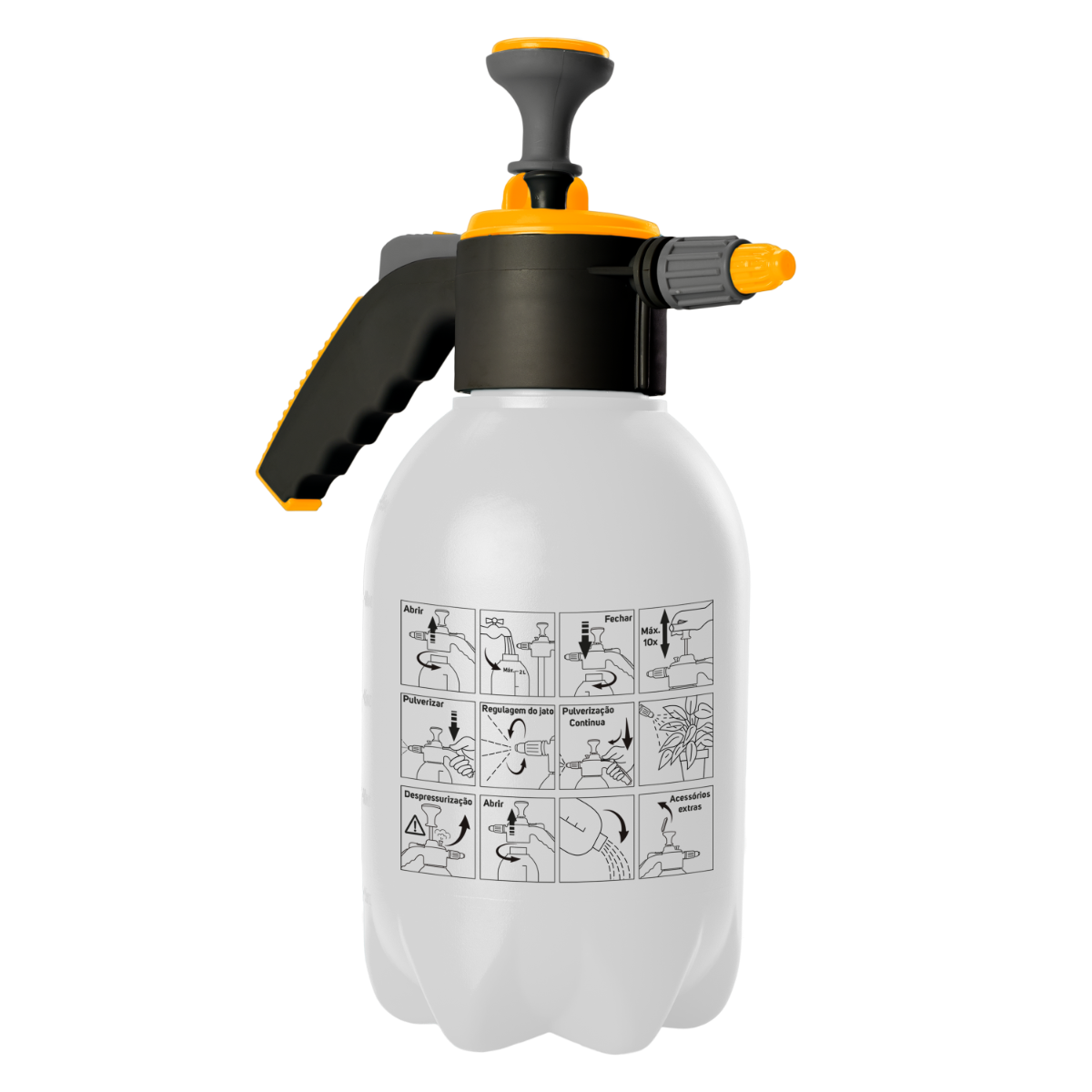 Pulverizador Manual 2L WAP Jato Regulável para Jardinagem e Aplicações Domésticas - Guimepa