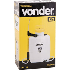 Pulverizador agrícola costal trombone 12 litros pu120 Vonder