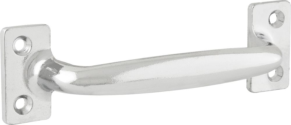 Puxador tipo alça 102mm metálico niquelado - Nove54