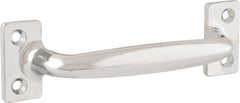 Puxador tipo alça 102mm metálico niquelado Vonder