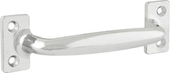Puxador Tipo Alça 120mm Metálico Niquelado - Nove54