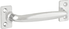 Puxador Tipo Alça 120mm Metálico Niquelado - Nove54