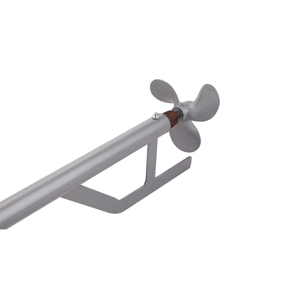 Rabeta Longa Simples 3 Pás p/ Motor 4T Gas 8CV Branco