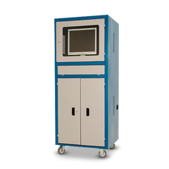 Rack para computador com 2 Prateleiras e Visor de vidro RPCV03 CMB