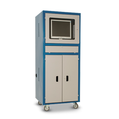 Rack para computador com 2 Prateleiras e Visor de vidro RPCV03 CMB