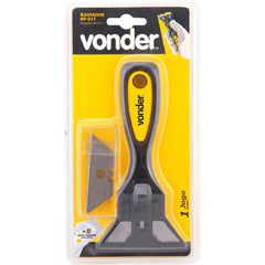 Raspador plástico retrátil com 10 lâminas rp011 Vonder