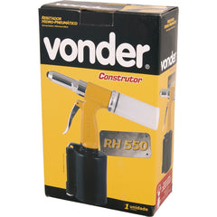 Rebitador Hidropneumático 5Bic 2,4-6,4mm 0,05 Pcm 1/4 Vonder